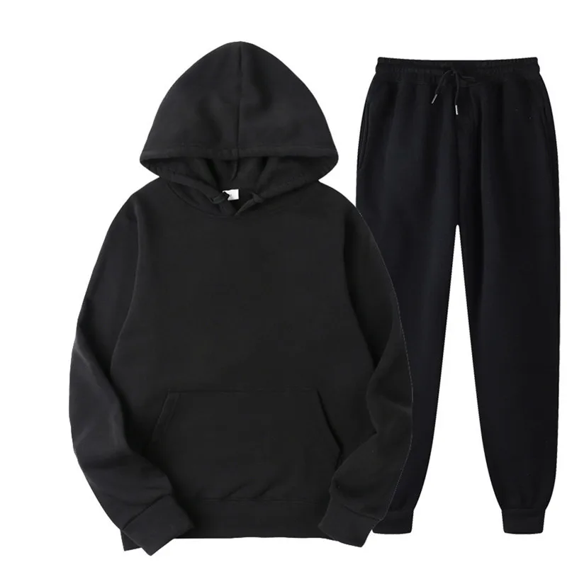 cotton sale men /women tracksuit hoodies + pants for autumn winter winter streetwear matching sets sweatershirts sweatpants mens matching sets