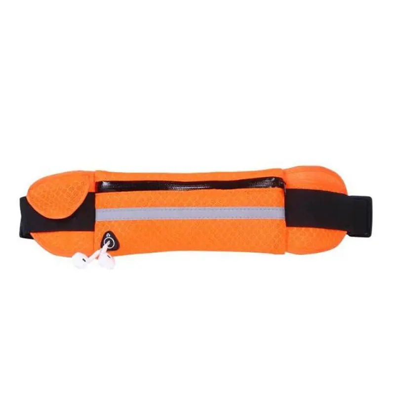 Открытый нарукавный спортивный чехол Чехол поясная сумка чехол для iphone samsung S10 S9 S8 Водонепроницаемый Фитнес-Спорт Телефон Сумка-повязка на руку - Цвет: Breathable Orange
