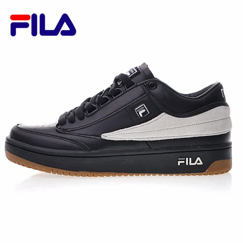 FILA T-1 Mid Mens Sneakers Classic Short-barrel Retro Daddy Jogging Shoes "White Red Raw Glue" 1VT13060-111 - Цвет: Men-2