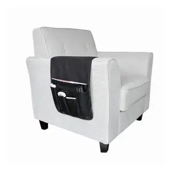 

1PC Anti Slip Sofa Couch Armrest Caddy Organizer PU Hanging Storage Bag Space Saver for TV Remotes Control Books Phones Card