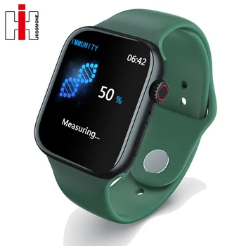 

Watch 5 IWO Bluetooth Smart Watch Wristband Waterproof Body Temperature Measurement Heart Rate Pedometer SmartWatch iOS Android