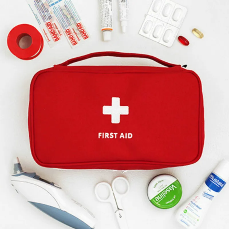 Multifunction First Aid Bag Portable Outdoor Travel Emergency Kits Waterproof Mini Medicines Storage Home Organize Container | Дом и сад