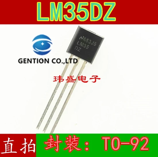 

10PCS The spot LM35D LM35DZ LM35 temperature sensor TO-92 in stock 100% new and original