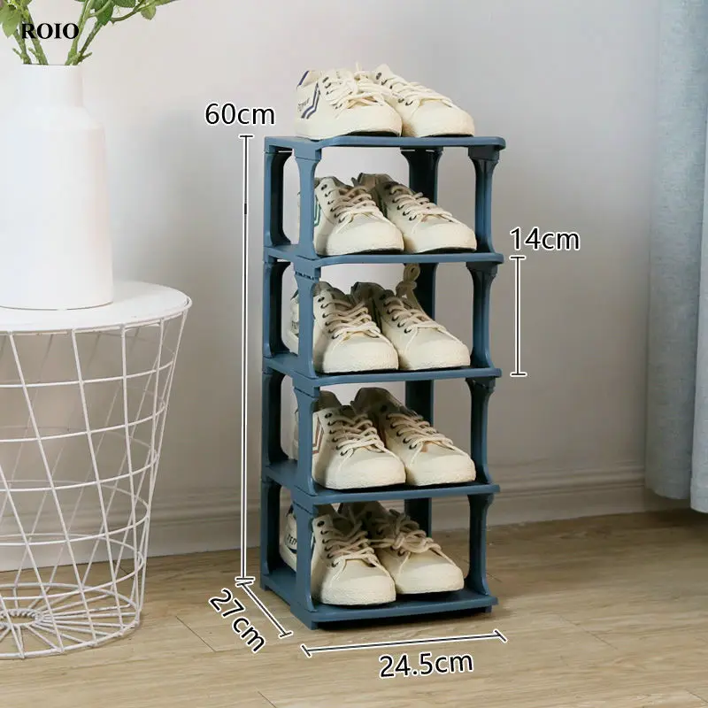 Scarpiera stretta semplice alla porta scarpiera per uso domestico piccola  scarpiera per ufficio e dormitorio salvaspazio scarpiera piccola -  AliExpress