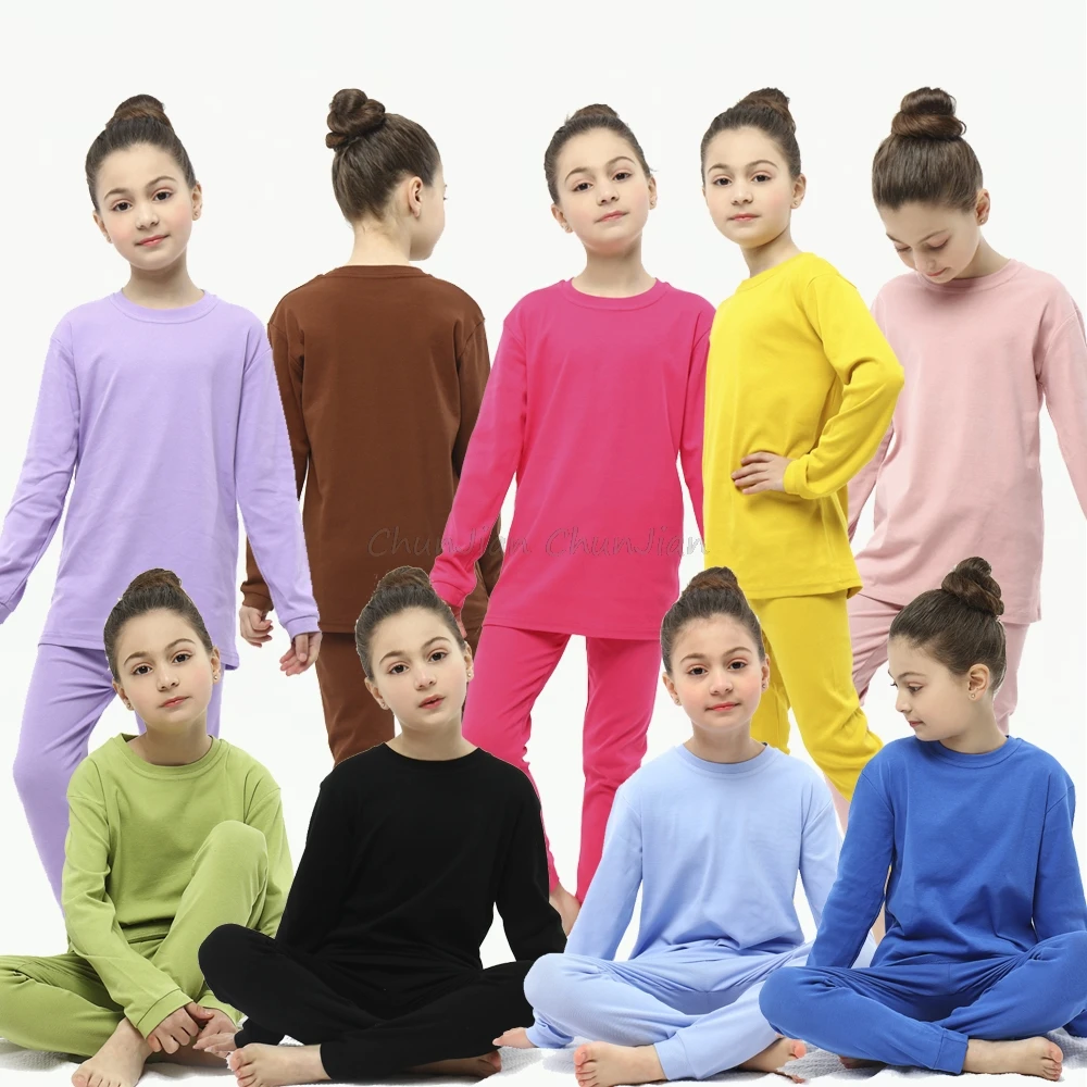 100 Satin Pajamas for 3 to 14 Years Kids Pyjamas Children's Cotton Sleepwear Baby Homewear Night Suits Boys Silk Pajama Sets best toddler nightgown