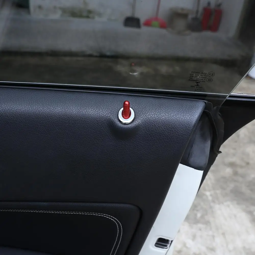 4 шт. декоративные наклейки на дверной замок Mercedes Benz A B GLA CLA GLK Class W176 W246 C117