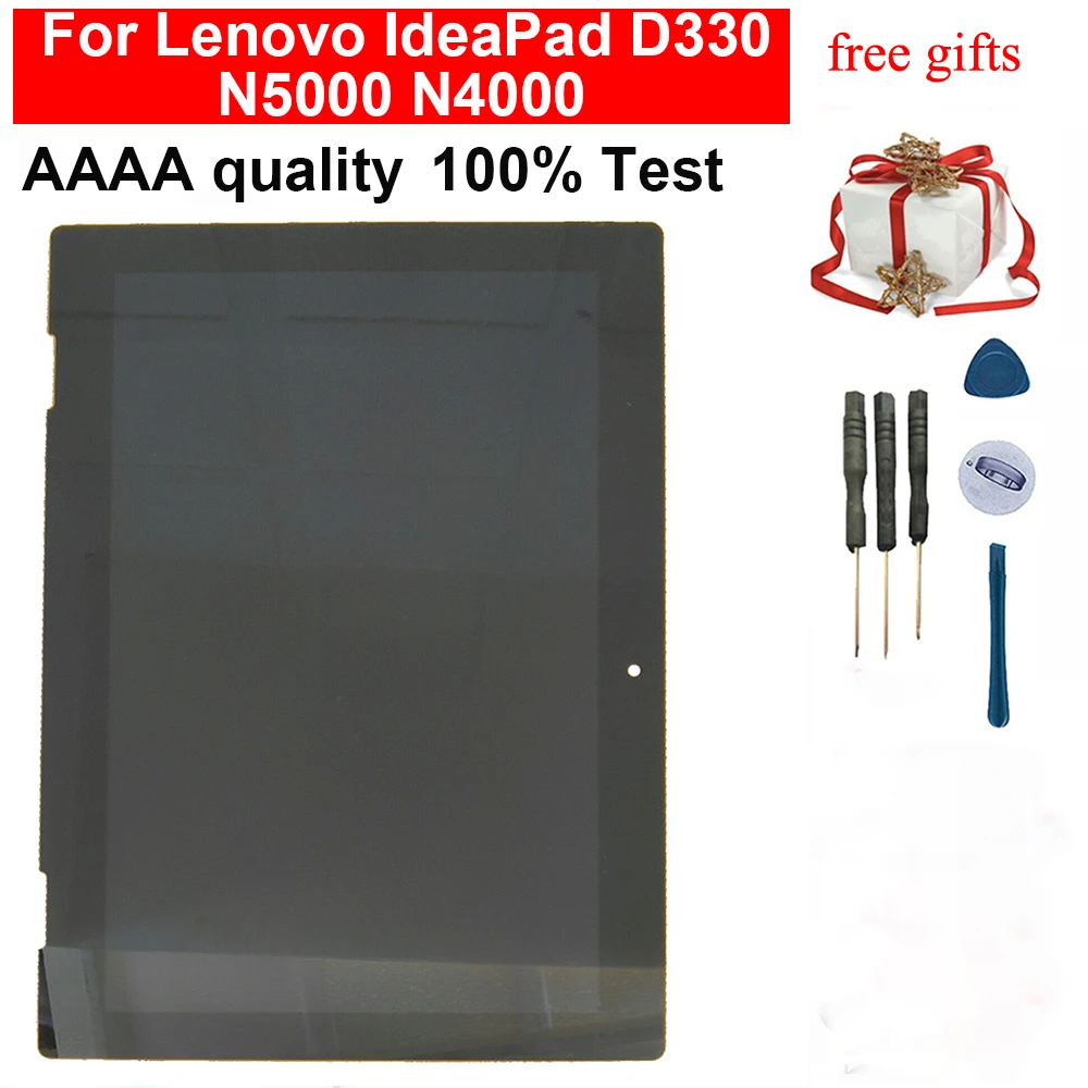 

10.1 inch for Lenovo IdeaPad D330 N5000 N4000 D330-10IGM 81H3009BSA LCD Touch Screen isplay Assembly Digitizer Tablet Panel