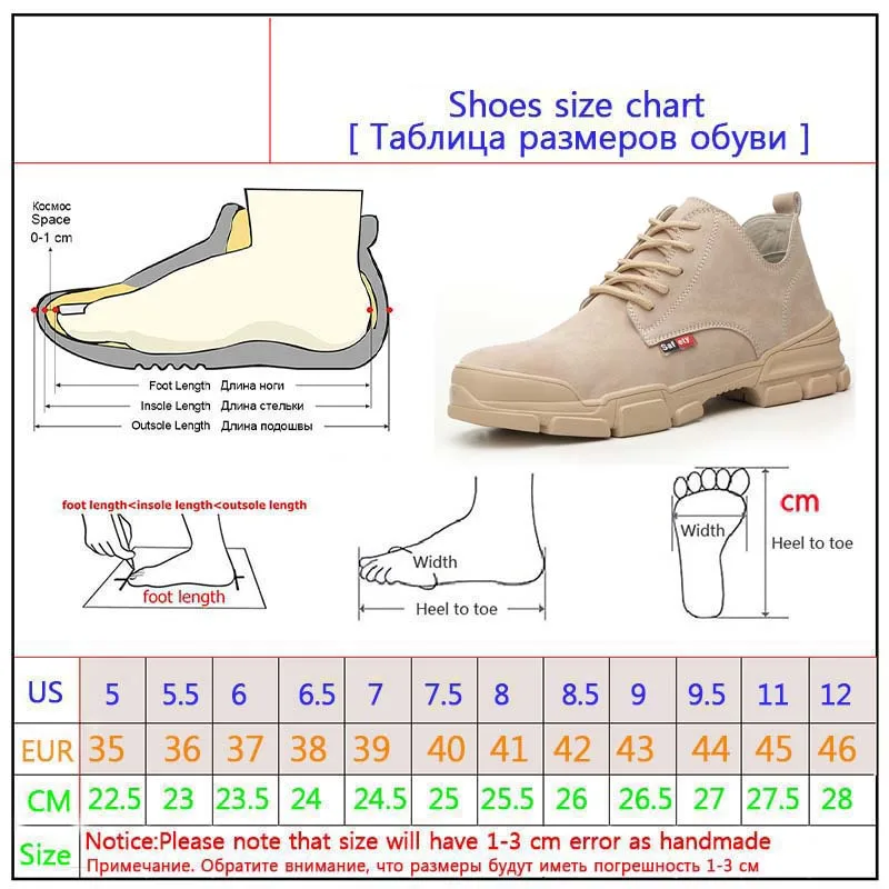 2019 Fashion Man Safety Shoes Toe Steel Summer Breathable Lightweight Smash Proof Stab Safe Welder Work Safety Boot work shoes