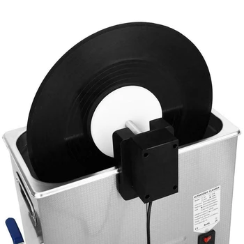 

Vinyl Record Cleaner Rack Adjustable Power Disc Album Holder Audio Accessories Ultrasonic Durable Home For Cleaning Machine
