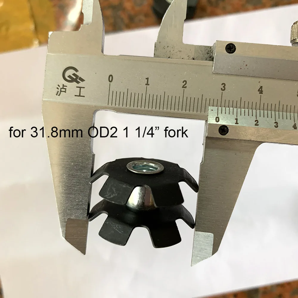 for 1 1 4 31.8mm SILVEROCK велосипедная гарнитура с фланцевой гайкой для 28,6 мм 1 1/" 25,4 мм 1 дюймов 31,8 мм 1 1/4" безрезьбовая вилка, запчасти для велосипедной гарнитуры - Цвет: for 1 1 4 31.8mm