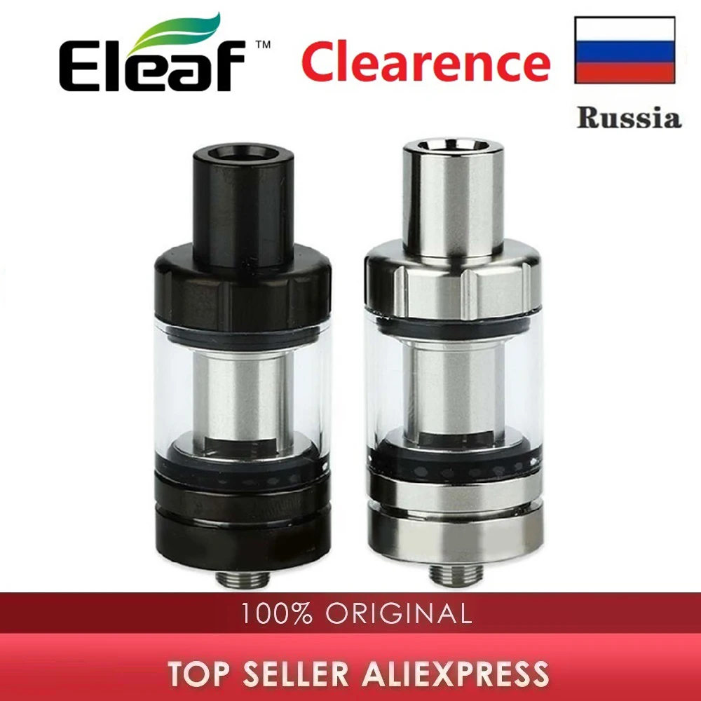Оригинальный распылитель Eleaf Melo 3 Mini бак 2 мл регулируемый поток воздуха 510 для iStick