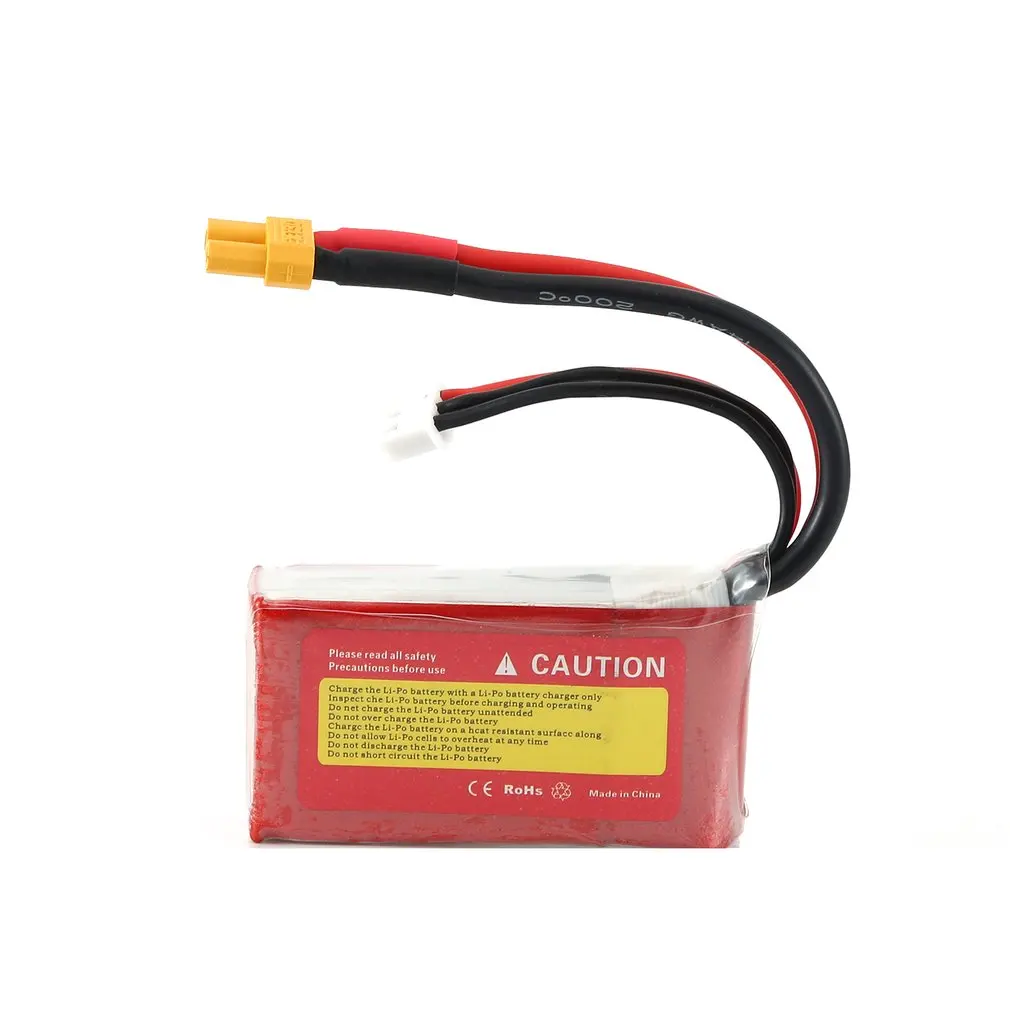 7,4 V/11,1 V 850 MAH/1000 MAH 45C 2S Lipo аккумулятор XT30/JST разъем Перезаряжаемый для RC гоночный Дрон вертолет модель автомобиля лодки