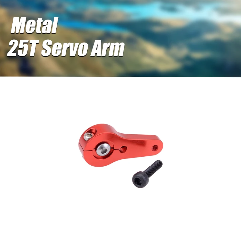 

25T Metal RC Servo Arm Horn for TRX-4 /SCX10 / ZD Racing/ Redcat/HSP/RGT RC Cars
