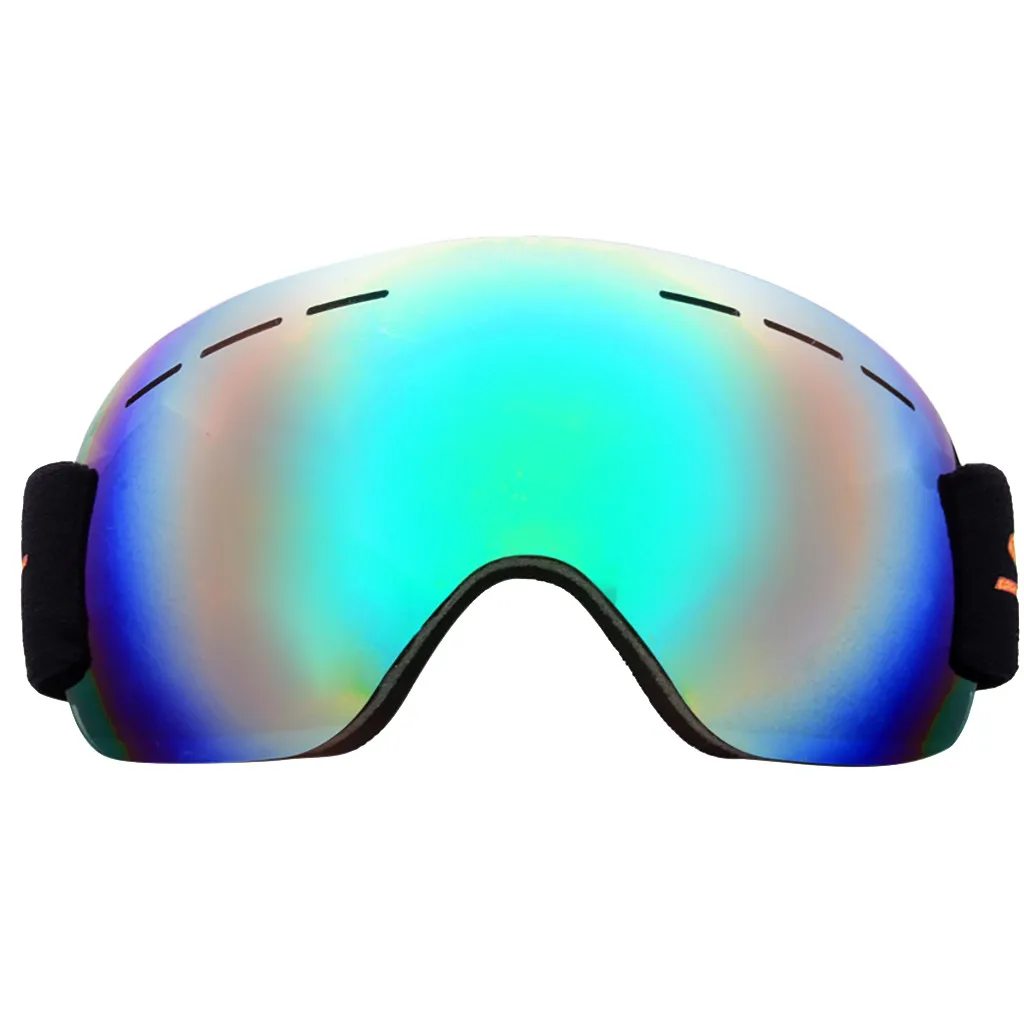 Лыжные очки с лыжной маской для мужчин и женщин с двойными линзами, очки для сноуборда, очки для катания на лыжах с защитой от уф400 лучей, противотуманные снежные лыжные очки