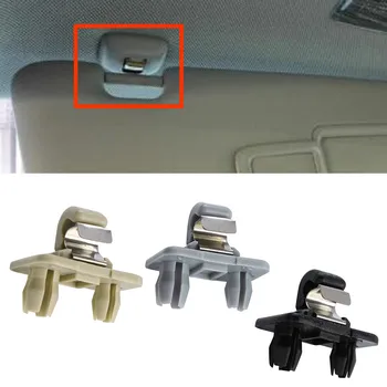 

1pc Roof Sun Visor Clip Holder Hook Stand car hooks Automotive interior For Audi A1 /A3/A4/A5/Q3/Q5 Auto car accessories