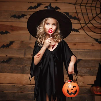 

6 Sheets Halloween Temporary Realistic Tattoos Stickers Bleeding Simulation Wound Fake Scars Tattoos Blood Stickers