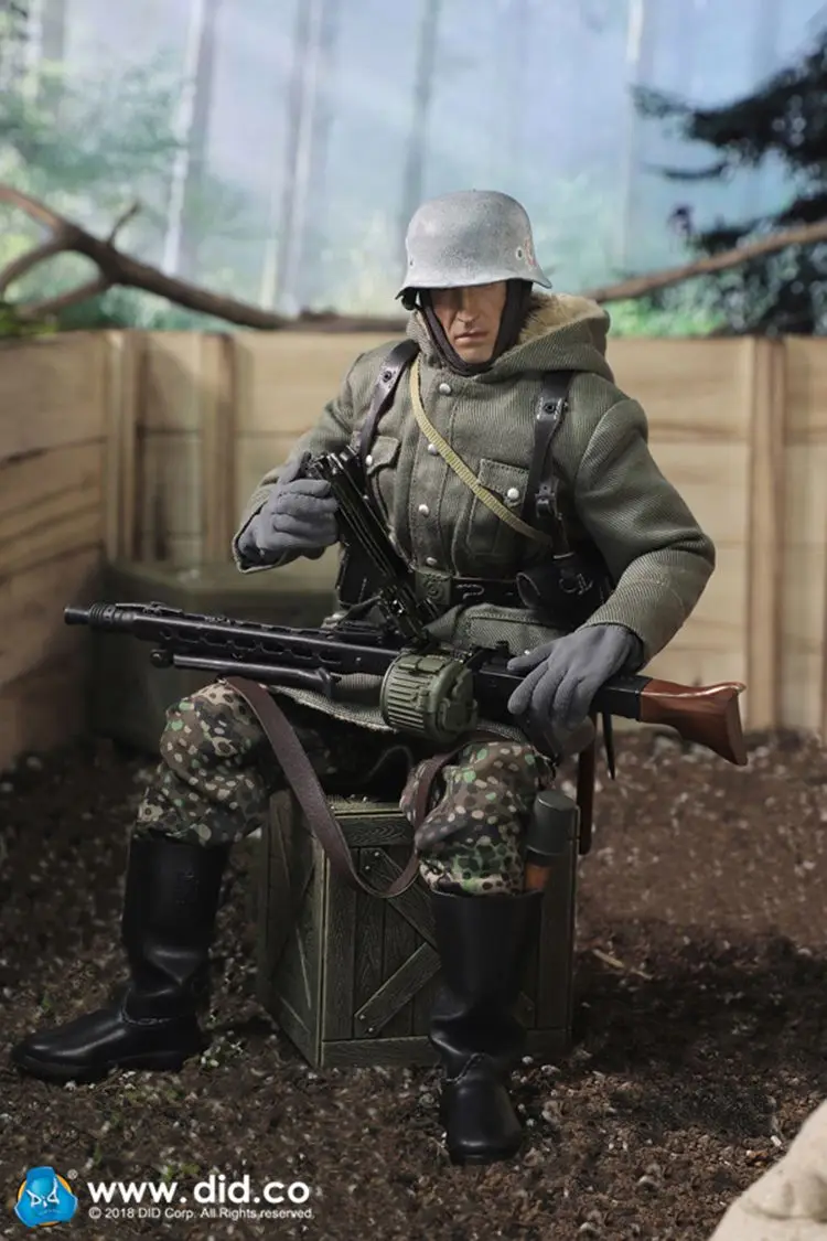 1/6 солдатская модель СС бронированная дивизия MG42 Дастин солдатская модель