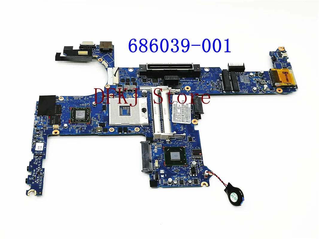 686039-001 6050A2470001-MB-A02 для HP ProBook 6470B w HD7570M/1G видеокарта SLJ8A материнская плата ноутбука