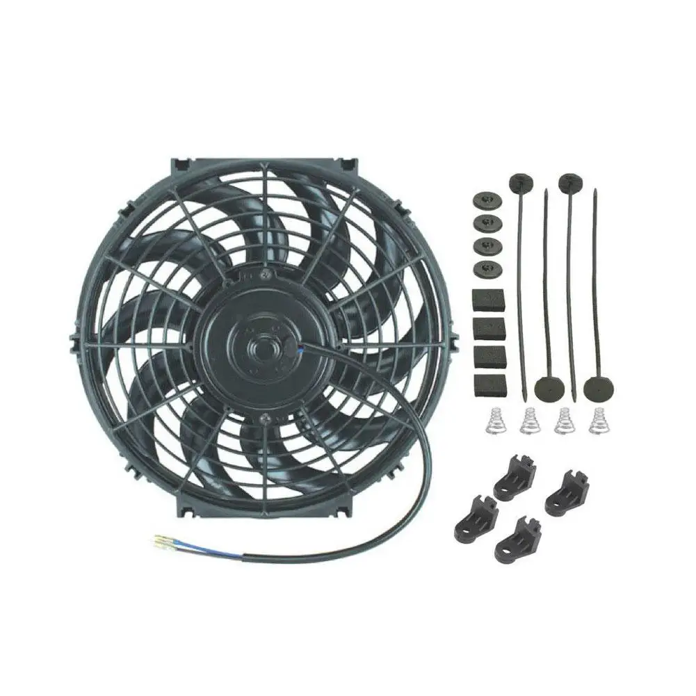 

Adeeing 12 inch Electric Radiator Cooling Fan 12V 80W Motor 1700 CFM High Air Flow Car Styling Automobile Accessories