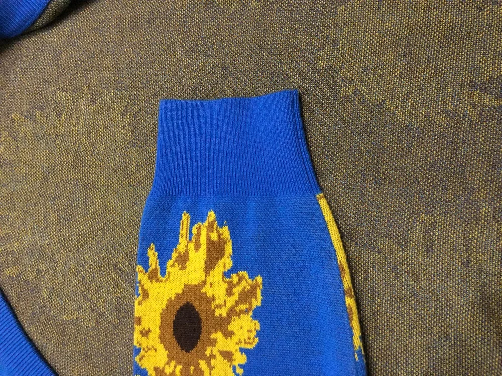 advisry sunflower cardigan