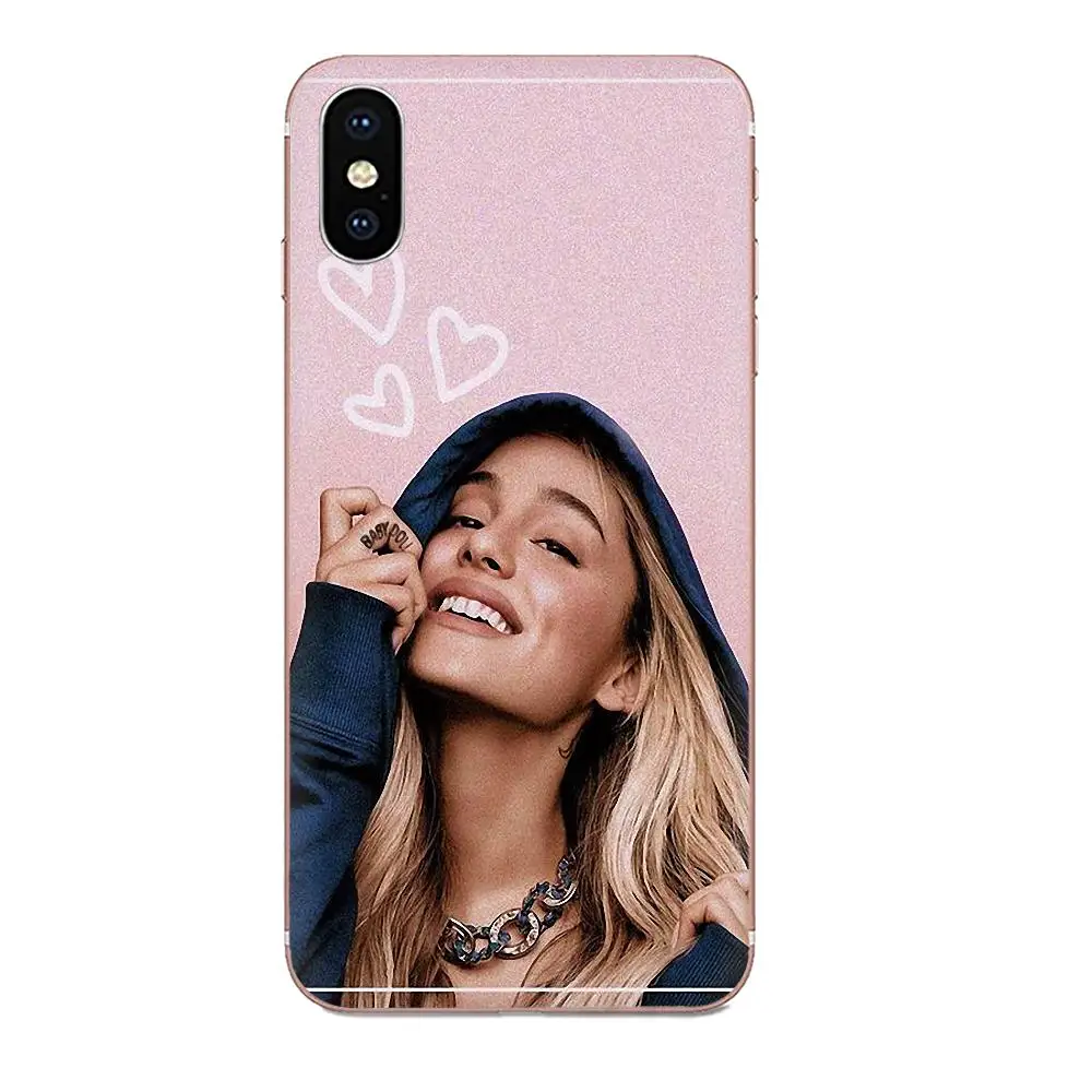 as picture Чехол для телефона из мягкого ТПУ с рисунком Ариана Гранде для Huawei NOVA 2 V20 Y3II Y5 Y5II Y6 Y6II Y7 Y9 G8 G9 GR3 GR5 GX8 Prime - Цвет: as picture