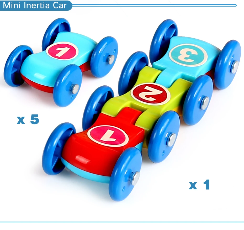 7-Слои пандус гоночный трек& 6 Мини инерционных машин раздвижные игрушки для ребенка ясельного возраста моторики развивающие обучающие игрушки для детей, подарок для детей