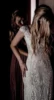 Bohemian Lace Sheath Wedding Dresses Boho Vintage Short Sleeves V-neck Backless Beach Bridal Gowns Vestido De Novia Customized 5