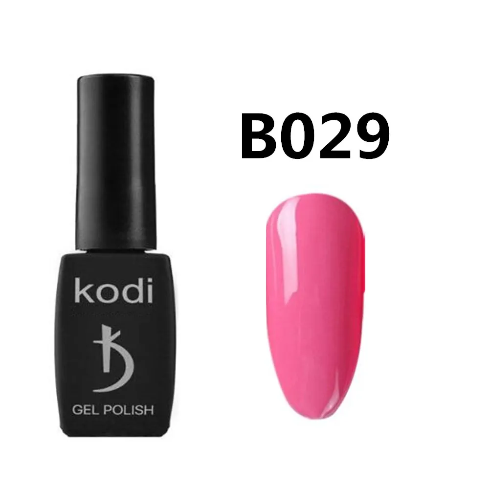 KODI лак для ногтей УФ-гель телесного цвета Розовый Фиолетовый Серия гель Лак 12 мл дизайн ногтей маникюр гель лак верхнее покрытие наращивание ногтей - Цвет: B029