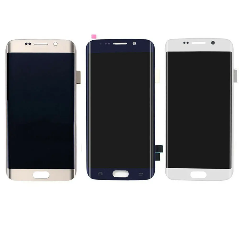 Для samsung Galaxy S6 Edge lcd G925 G925F SM-G925F дисплей сенсорный экран дигитайзер в сборе для samsung S6 Edge lcd