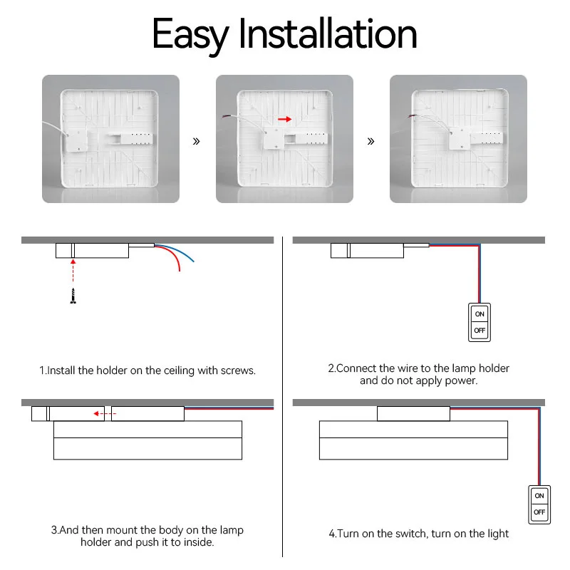 Modern Led Ceiling Lamp 20W 30W 40W Square Ceiling Lights 220V Panel Light for Bedroom Kitchen Living Room Indoor Home LightingLed Downlight，Just New Arrive,Receive additional discount coupons, cloud ceiling light