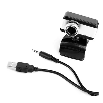 

USB Computer HD Camera Video Free Drive with Microphone Webcam Computer Cam for Computer Pc Laptop Desktop