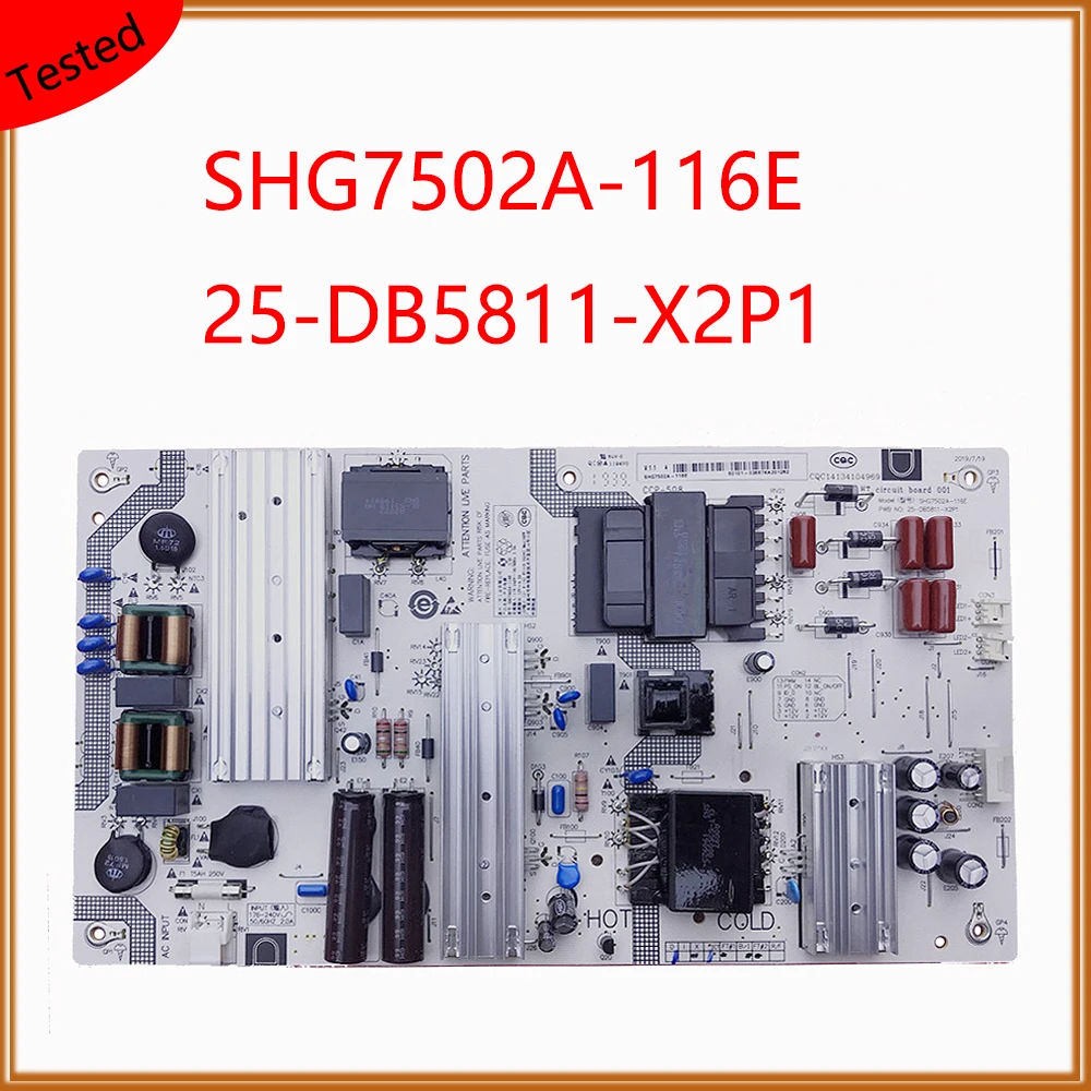 

SHG7502A-116E 25-DB5811-X2P1, профессиональная плата питания, оригинальная плата питания для телевизора