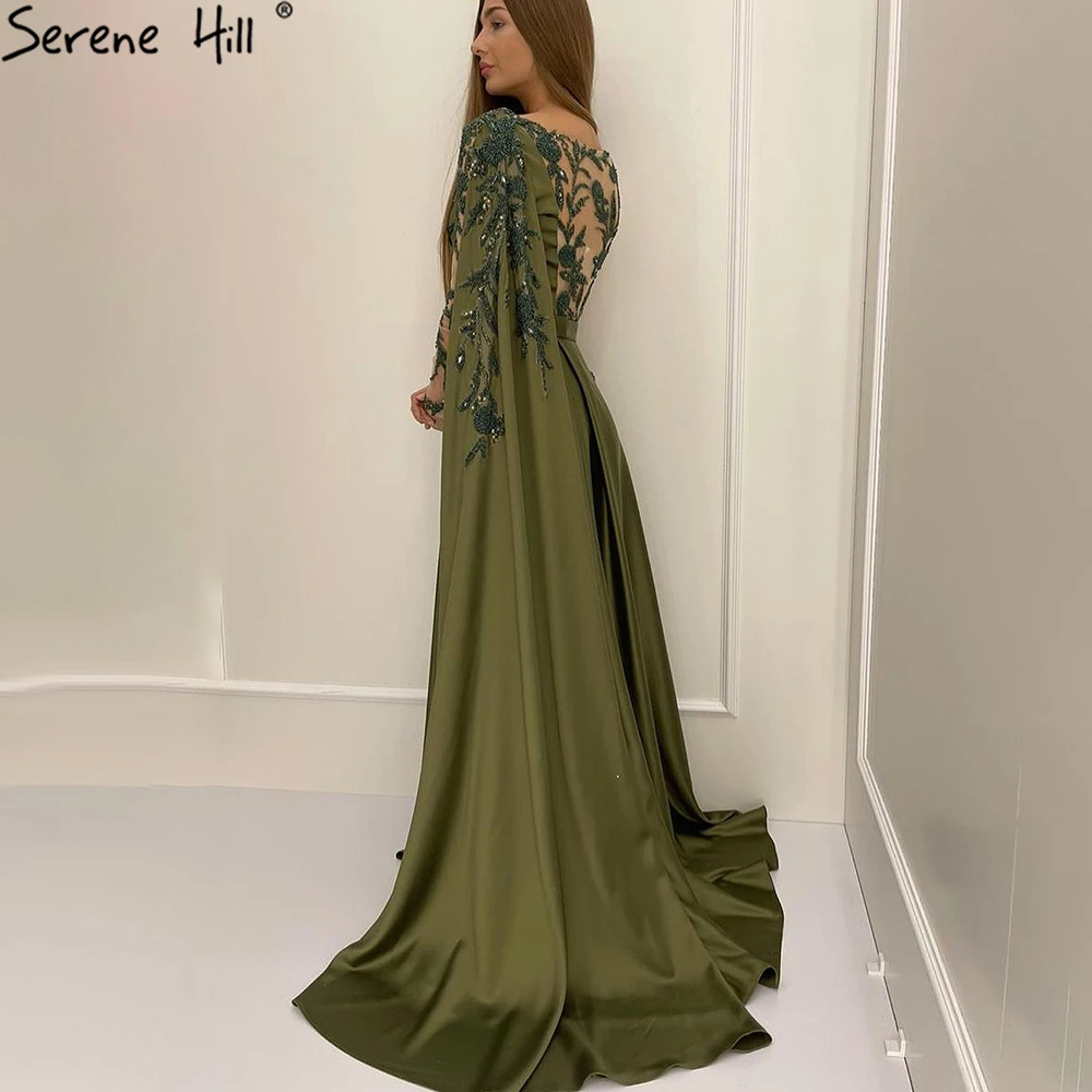Olive green gown for Wedding Dresses Images 2022