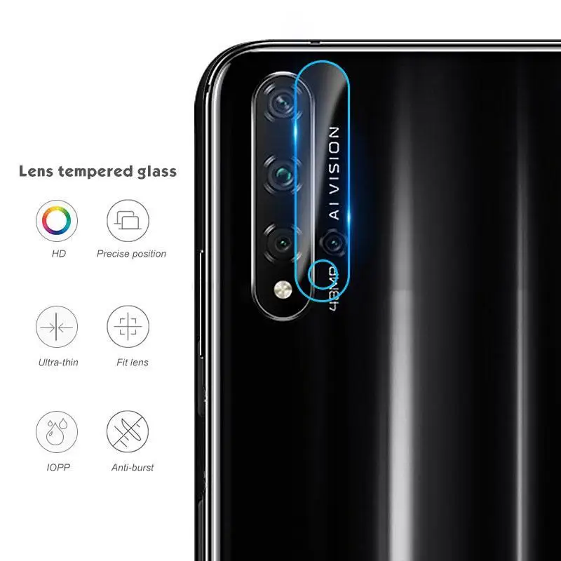 2-в-1 9D защитный Стекло для huawei Nova/5 T 6,26 inch 5 T Экран Защитная пленка для huawei Nova5T с уровнем твердости 9H Камера объектив из закаленного Стекло