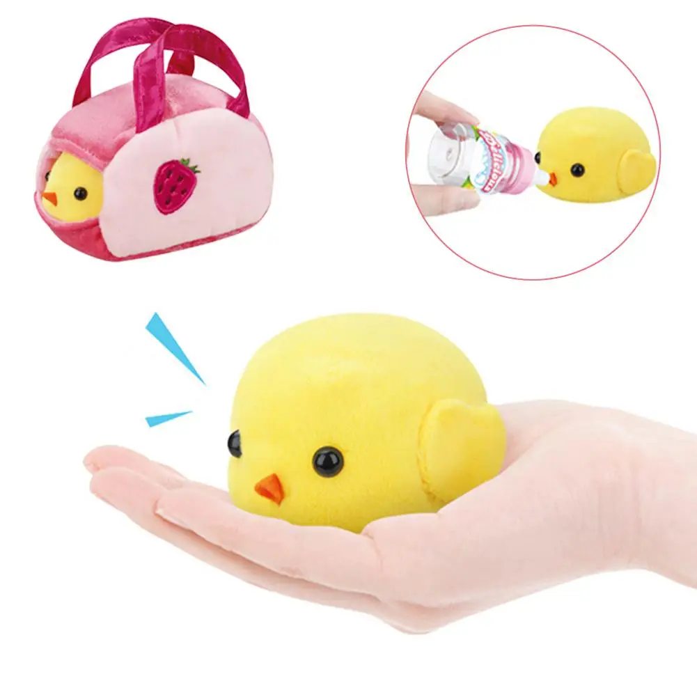 Kids Cute Plush Rabbit Toy Induction Sound Light Plush Doll Toy Pretend Play Develop Toy Hamster 3