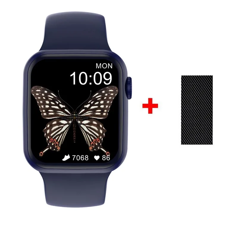 DTNO.1 7 Original DT100 Pro MAX Smart Watch GPS Track ECG PPG Bluetooth Call Wireless Charging Waterproof 44MM Smartwatch 