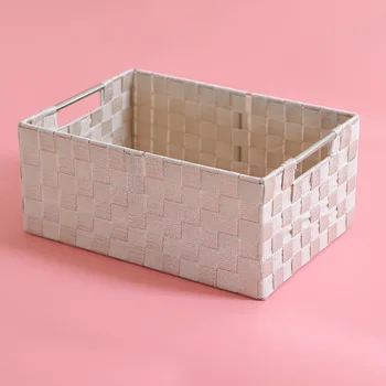 

Toys Clothes Sundries Storage Baskets Woven Storage Baskets Plastic Storage Boxes Finishing Baskets for Groceries and Snacks