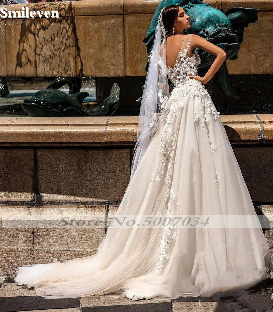 robe-de-soriee-new-2020-backless-wedding-dresses-3d-appliques-a-line-bridal-gowns-custom-made