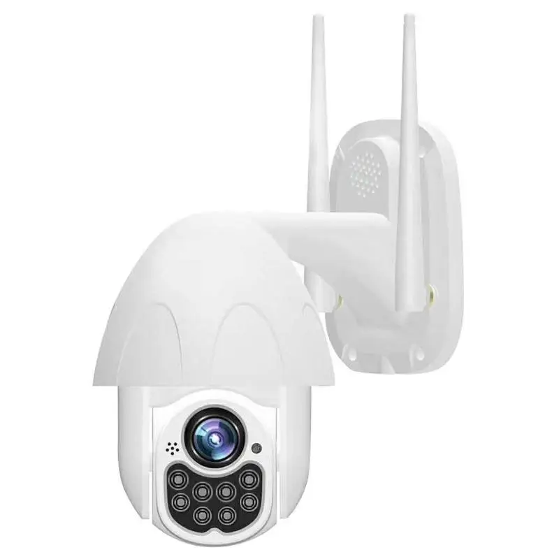 

D08 2MP 1080P PTZ IP Camera Two Way Audio Wireless Wifi Security Outdoor Speed Dome Camera P2P CCTV Night Vision Surveillance