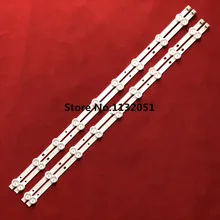 4 шт. 650 мм светодиодный подсветка 9 лампы для Tiras 3" tv 32LM3400 32LS3400