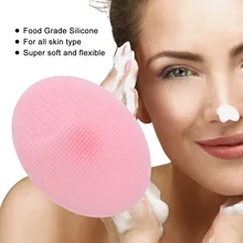 Очищающая щетка для лица силиконовая щетка для очищения лица удаление омертвевшей кожи пор и черных точек уход за кожей