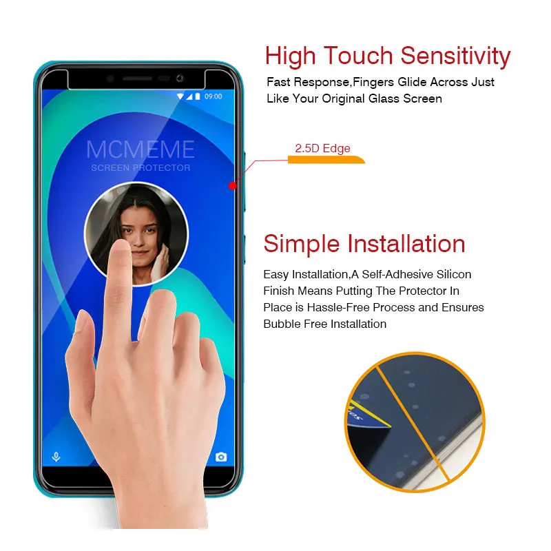Прозрачная защитная пленка из закаленного стекла для Wiko Y80 Y60 Y70 для Wiko Y70 Y60 Y 80 60