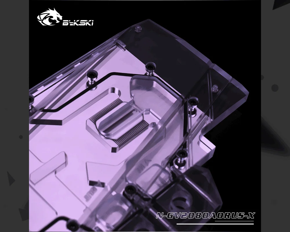 Bykski N-GV2080AORUS-X, полное покрытие видеокарты блок водяного охлаждения для Gigabyte AORUS RTX2080 Xtreme 8G/RTX2070 Xtreme