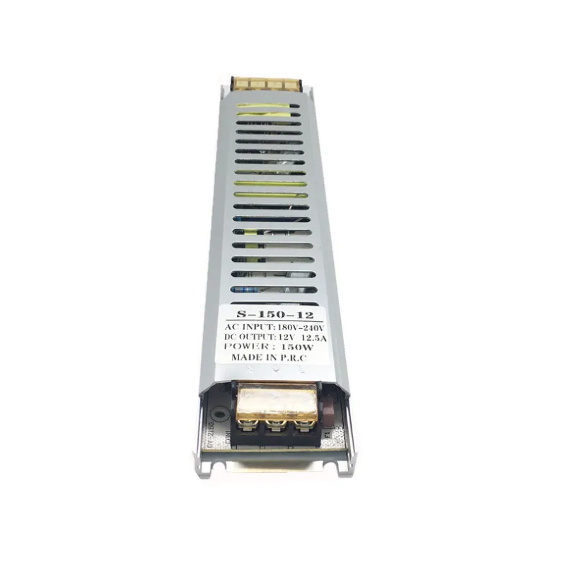 

12V 12.5A 24V 6.25A 150W Light Box Power Supply Advertising Monitoring SecuritySwitch Power Supply