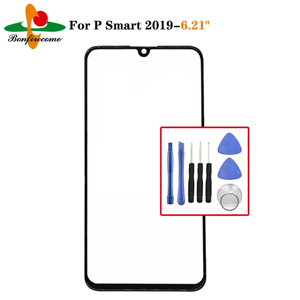 Touchscreen Per Huawei P Di Smart 2019 Pot-Lx3 Pot-Lx1 Pot-Al00 Anteriore Touch Screen Display Lcd Di Ricambio Di Vetro Anteriore