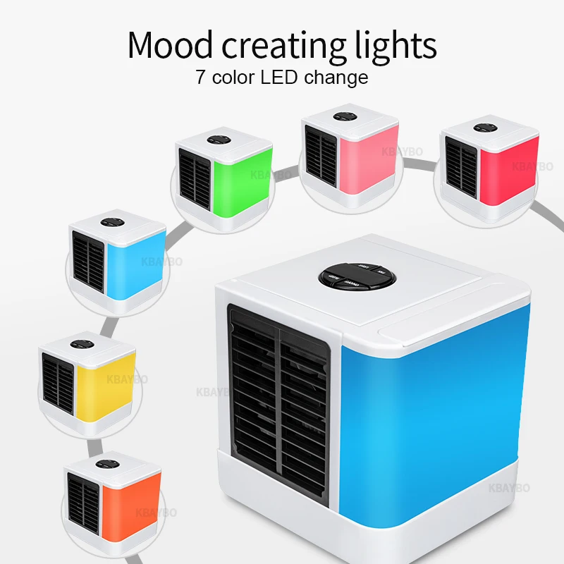 

Air conditioner electric cooler mini fan air cooling fan water tank can be removed in summer portable strong wind office