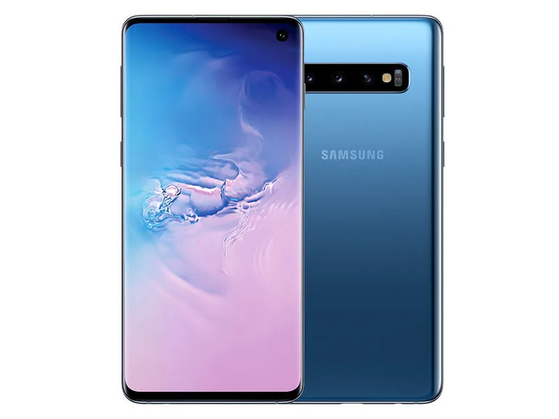 Смартфон samsung Galaxy S10 6," G973U Восьмиядерный Snapdragon 855 3 настоящая камера отпечатков пальцев ID 8G ram 128GB rom мобильный телефон