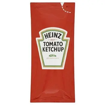 

200 Heinz Tomato Ketchup sachets individuels
