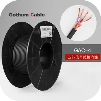 

1 meter/1.5 meter 11001 headphone cable Swiss Gotham GAC-4 four-core audio signal double lotus hifi machine inside wire