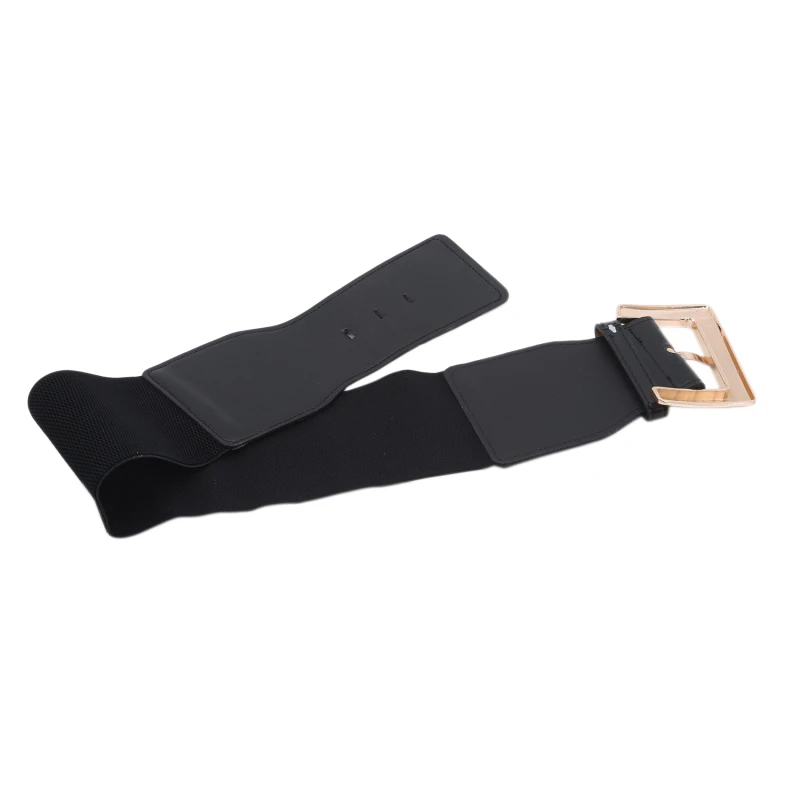 Fashion Corset Belt Belts For Women Waist Elastic Cummerbund Black Wide Stretch Ceinture Femme